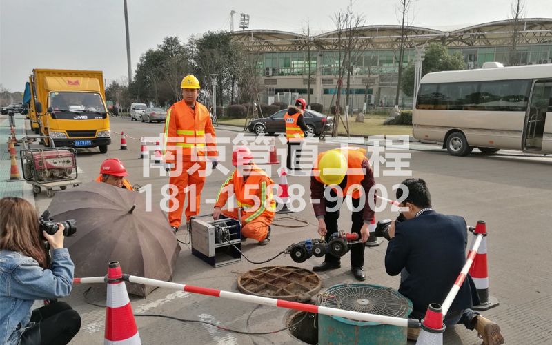 219清荷北园管道检测